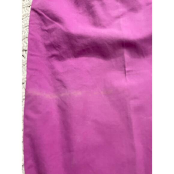 VTG Unionbay Barrel Leg Pants Button 100% Cotton Womens Sz 9 Pink *Discoloration - Picture 14 of 16